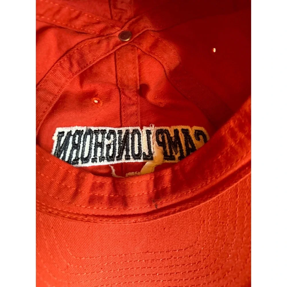 Camp Longhorn Youth‎ Adjustable Hat By Legacy - Red Cotton